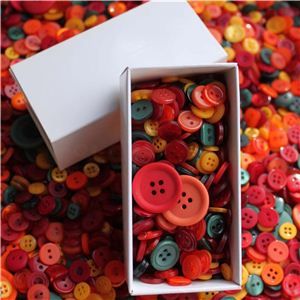 Button Box - Autumn Leaves